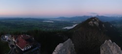 Archiv Foto Webcam Ausblick Burgruine Falkenstein 19:00