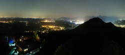 Archiv Foto Webcam Ausblick Burgruine Falkenstein 23:00