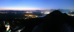Archived image Webcam Allgäu: Castle Falkenstein 03:00