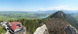 Archiv Foto Webcam Ausblick Burgruine Falkenstein 11:00