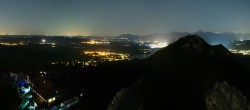 Archiv Foto Webcam Ausblick Burgruine Falkenstein 23:00