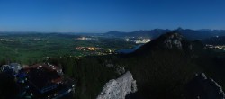 Archiv Foto Webcam Ausblick Burgruine Falkenstein 01:00