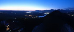 Archiv Foto Webcam Ausblick Burgruine Falkenstein 03:00