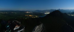 Archived image Webcam Allgäu: Castle Falkenstein 23:00