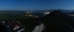 Archived image Webcam Allgäu: Castle Falkenstein 01:00