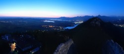 Archived image Webcam Allgäu: Castle Falkenstein 03:00