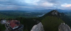 Archiv Foto Webcam Ausblick Burgruine Falkenstein 19:00