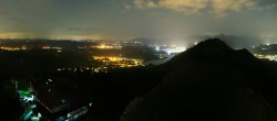 Archiv Foto Webcam Ausblick Burgruine Falkenstein 23:00