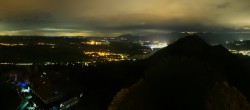 Archiv Foto Webcam Ausblick Burgruine Falkenstein 01:00
