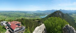 Archiv Foto Webcam Ausblick Burgruine Falkenstein 11:00