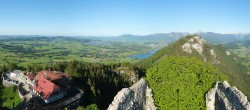 Archiv Foto Webcam Ausblick Burgruine Falkenstein 17:00