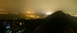Archiv Foto Webcam Ausblick Burgruine Falkenstein 01:00