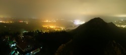 Archiv Foto Webcam Ausblick Burgruine Falkenstein 01:00