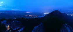 Archiv Foto Webcam Ausblick Burgruine Falkenstein 03:00