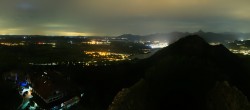 Archived image Webcam Allgäu: Castle Falkenstein 01:00
