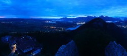 Archiv Foto Webcam Ausblick Burgruine Falkenstein 03:00