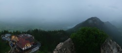 Archiv Foto Webcam Ausblick Burgruine Falkenstein 19:00