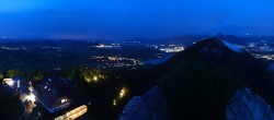 Archiv Foto Webcam Ausblick Burgruine Falkenstein 21:00