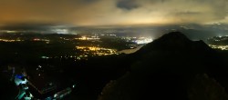 Archived image Webcam Allgäu: Castle Falkenstein 23:00