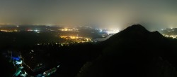 Archiv Foto Webcam Ausblick Burgruine Falkenstein 18:00