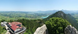 Archiv Foto Webcam Ausblick Burgruine Falkenstein 11:00