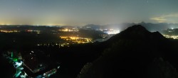Archived image Webcam Allgäu: Castle Falkenstein 01:00