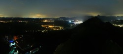 Archiv Foto Webcam Ausblick Burgruine Falkenstein 23:00