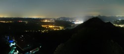 Archiv Foto Webcam Ausblick Burgruine Falkenstein 01:00