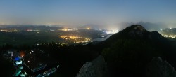 Archiv Foto Webcam Ausblick Burgruine Falkenstein 23:00