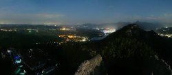 Archiv Foto Webcam Ausblick Burgruine Falkenstein 23:00