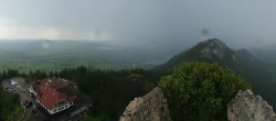 Archiv Foto Webcam Ausblick Burgruine Falkenstein 11:00