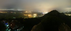 Archiv Foto Webcam Ausblick Burgruine Falkenstein 23:00