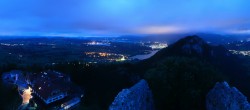 Archiv Foto Webcam Ausblick Burgruine Falkenstein 03:00