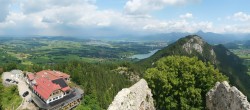 Archiv Foto Webcam Ausblick Burgruine Falkenstein 13:00