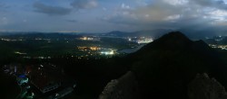 Archiv Foto Webcam Ausblick Burgruine Falkenstein 23:00