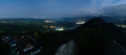 Archiv Foto Webcam Ausblick Burgruine Falkenstein 01:00