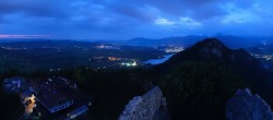 Archiv Foto Webcam Ausblick Burgruine Falkenstein 03:00