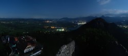 Archiv Foto Webcam Ausblick Burgruine Falkenstein 01:00