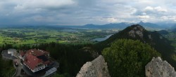 Archiv Foto Webcam Ausblick Burgruine Falkenstein 17:00