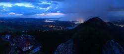 Archiv Foto Webcam Ausblick Burgruine Falkenstein 03:00