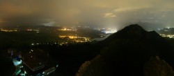 Archiv Foto Webcam Ausblick Burgruine Falkenstein 23:00