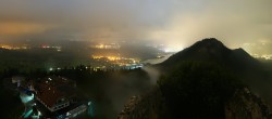 Archiv Foto Webcam Ausblick Burgruine Falkenstein 01:00