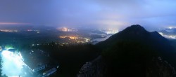 Archiv Foto Webcam Ausblick Burgruine Falkenstein 03:00