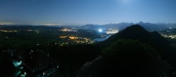 Archiv Foto Webcam Ausblick Burgruine Falkenstein 01:00