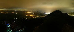Archiv Foto Webcam Ausblick Burgruine Falkenstein 01:00