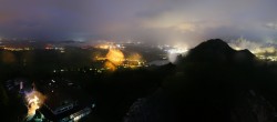 Archiv Foto Webcam Ausblick Burgruine Falkenstein 03:00