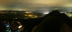 Archiv Foto Webcam Ausblick Burgruine Falkenstein 23:00