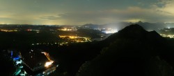 Archiv Foto Webcam Ausblick Burgruine Falkenstein 01:00