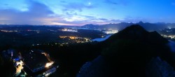 Archiv Foto Webcam Ausblick Burgruine Falkenstein 03:00