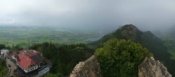 Archiv Foto Webcam Ausblick Burgruine Falkenstein 17:00